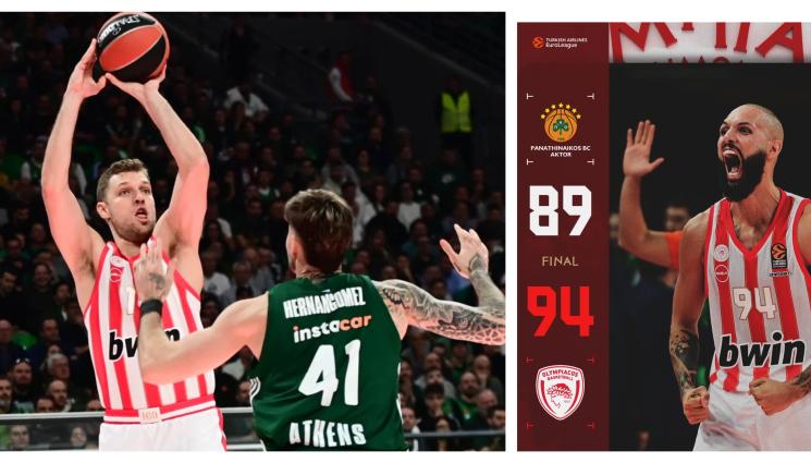 везенков еван фурние - Везенков развинти и Панатинайкос, вкара 20 точки за 3-та победа на Олимпиакос в Евролигата