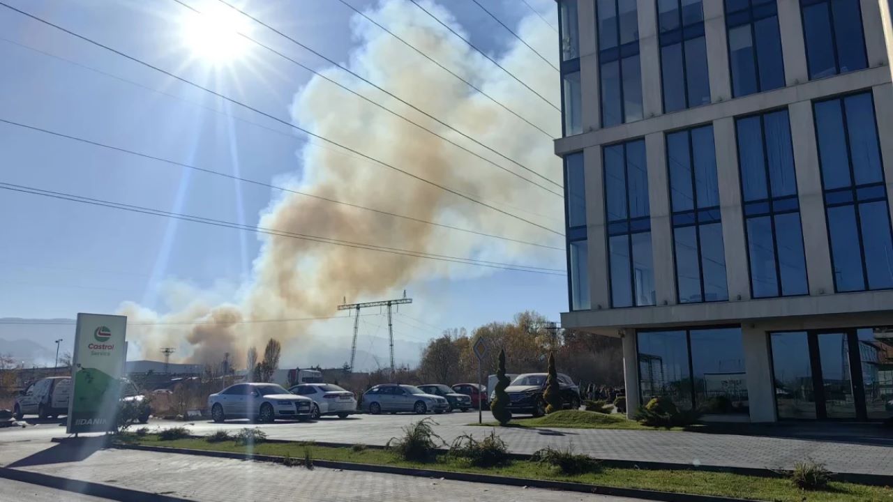 <p>Голям пожар пламна до Митницата в южната част на Пловдив. Очевидци твърдят, че се носи гъст черен дим в района. По първоначална информация гори склад в близост до Кукленско шосе. Към мястото веднага са били изпратени пожарни. Предстои да се установи причината за пламъците. Няма данни за пострадали.</p>