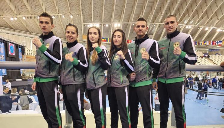 Национали по кикбокс европейско в Атина - Още 3 титли за нашите на европейското по кикбокс