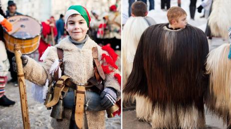 кукери деца