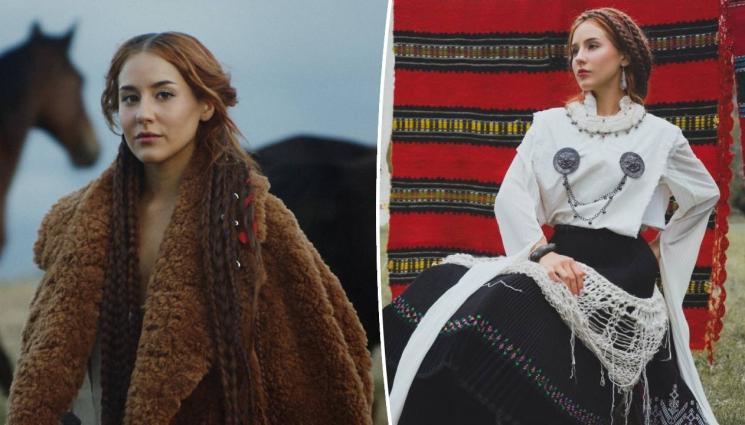 Симона Петрова Мона - Певицата Симона Петрова–Мона пред 