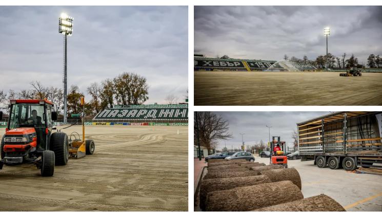Стадион Георги Бенковски - Стадион „Георги Бенковски” готов за мача с ЦСКА на 30-и