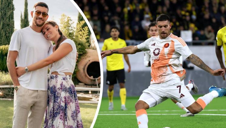 Лоренцо Пелегрини Вероника Мартинели - Съпругата се обясни в любов на ас от Рома