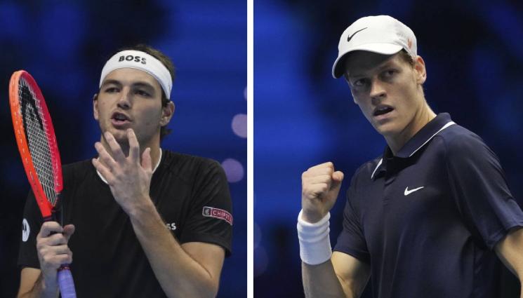 тенис - Тейлър Фриц обърна Де Минор в Торино, класира Синер за полуфиналите