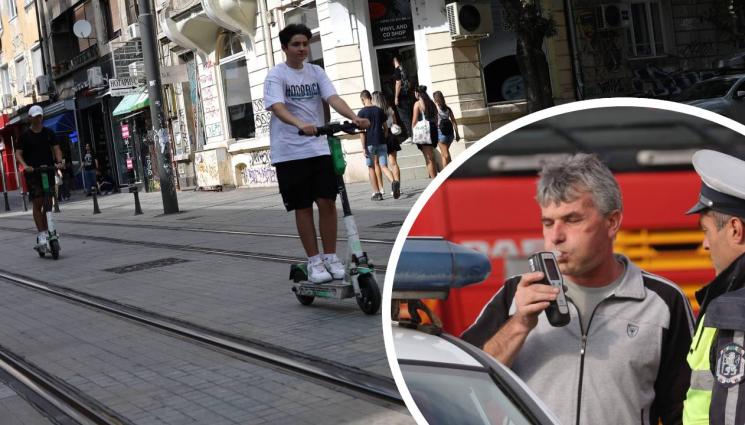 a - НЯМА ПРОШКА: Погват тротинетките за алкохол, катастрофите с тях скочиха!