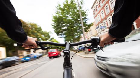 велосипедист инцидент