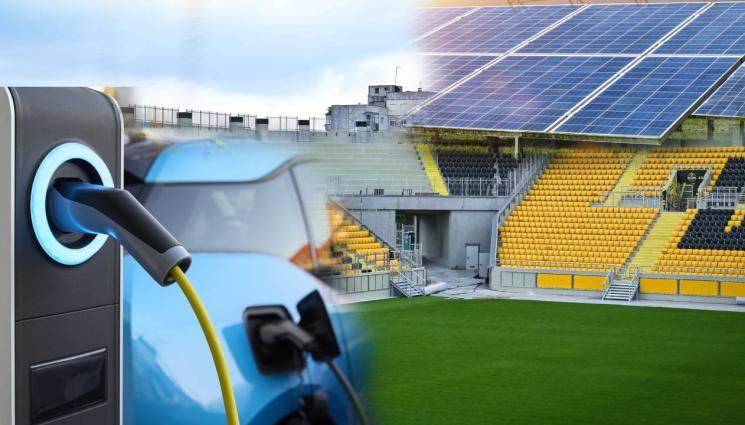 стадион - ИНОВАЦИИ: Слагат соларни панели на стадионите у нас