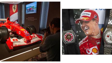 Михаел Шумахер Ферари на тръг