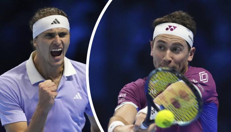 тенис - Зверев би Рууд и се приближи до полуфиналите в Торино