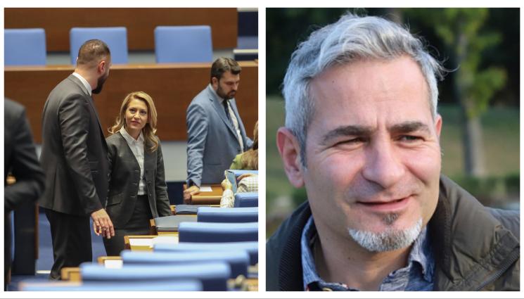 политолог любомир стефанов - Политологът Любомир Стефанов пред 