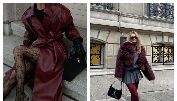 мода - ЕСЕННИ ТЕНДЕНЦИИ: Цвят бургунди превзема света на модата!
