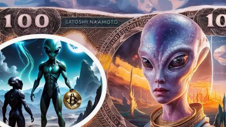 извънземни биткойн