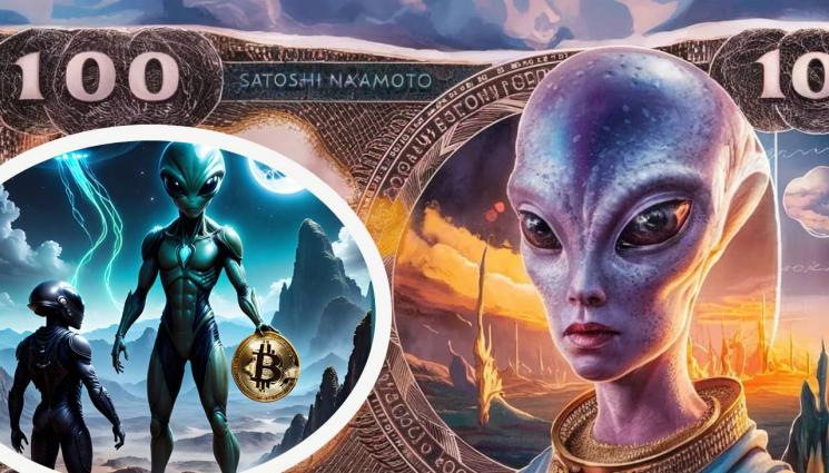извънземни биткойн - КОНСПИРАЦИЯ: Пришълци пуснали биткойна, сега Доналд Тръмп ще легализира най-скъпата валута в света!