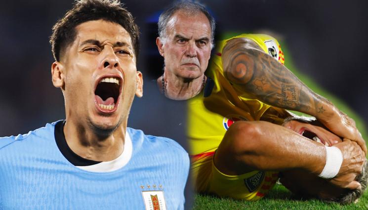 Уругвай Колумбия Биелса - Луд късмет за Лудия Биелса в мач за луди: Уругвай попари колумбийците в 101-та мин.