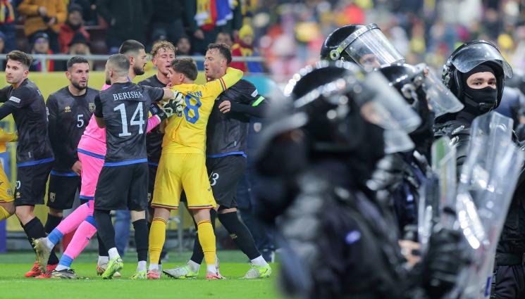 Румъния Косово Букурещ - Хубава работа, ама балканска: Пореден скандал с отбора на Косово при гостуване в Румъния