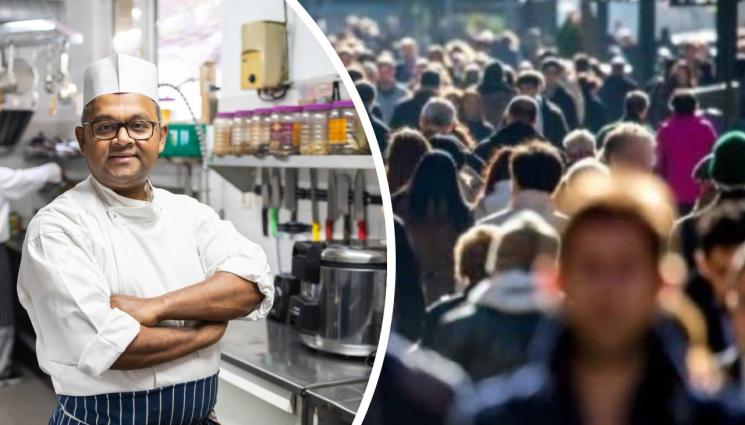 население готвач - ВЕЧЕ НЕ СЕ ТОПИМ КАТО МАРТЕНСКИ СНЯГ: 56 000 пришълци спасяват населението!