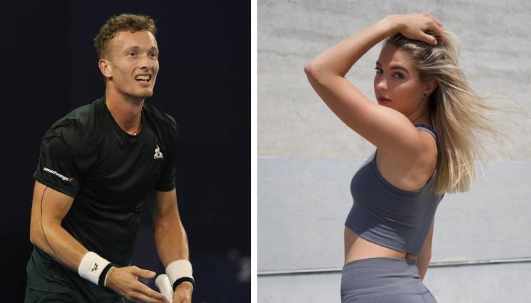 Иржи Лехечка Люси Нойманова - Чешки тенисист залюби щерката на ски легенда