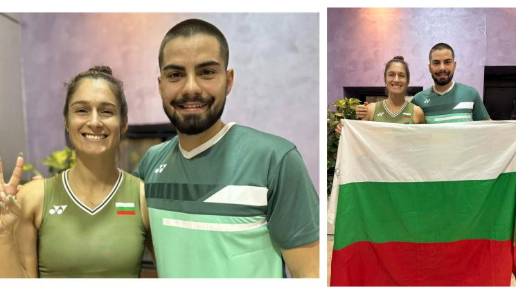 Габриела Стоева Евгени Панев Бахрейн - Габи и гаджето на финал в Бахрейн, отнесоха звездите на домакините за норматив