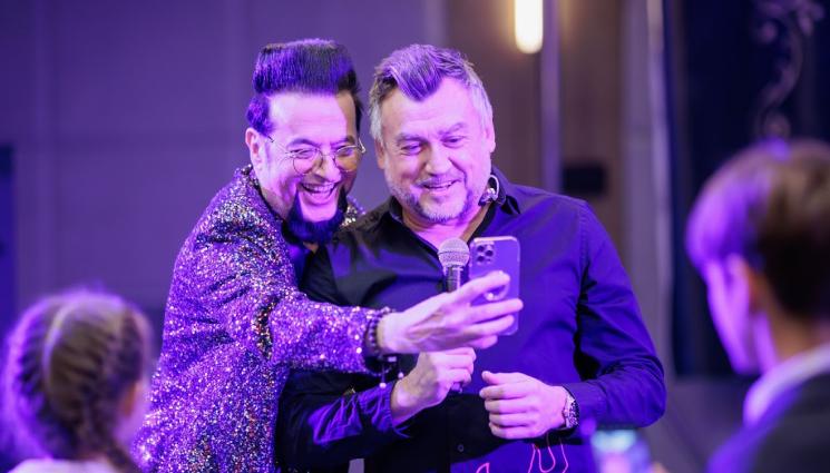 Евгени Минчев Любо Киров - Любо, Силвия и Еделина на бала на енергийните одитори