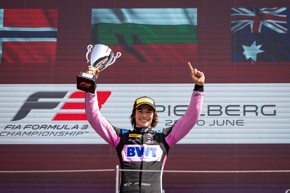 Българският пилот Никола Цолов спечели първата си победа за сезона във