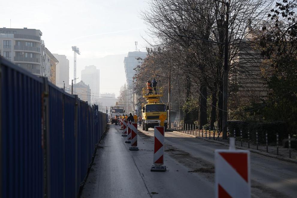 Спират строежа на столичната улица Опълченска“ след проведени проверки заради