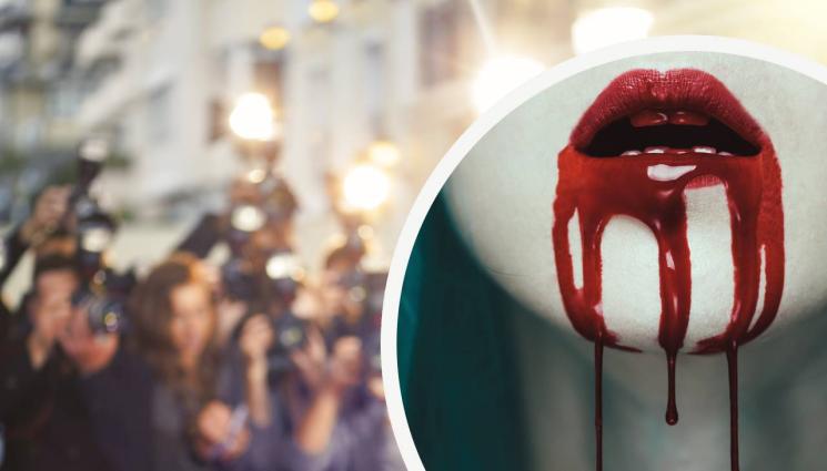 кръв - КАТО В ХОРЪР: Българка плюе кръв на Мис Вселена! (СНИМКА)