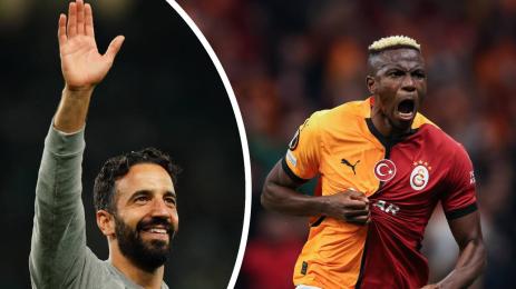 Виктор Осимен Рубен Аморим