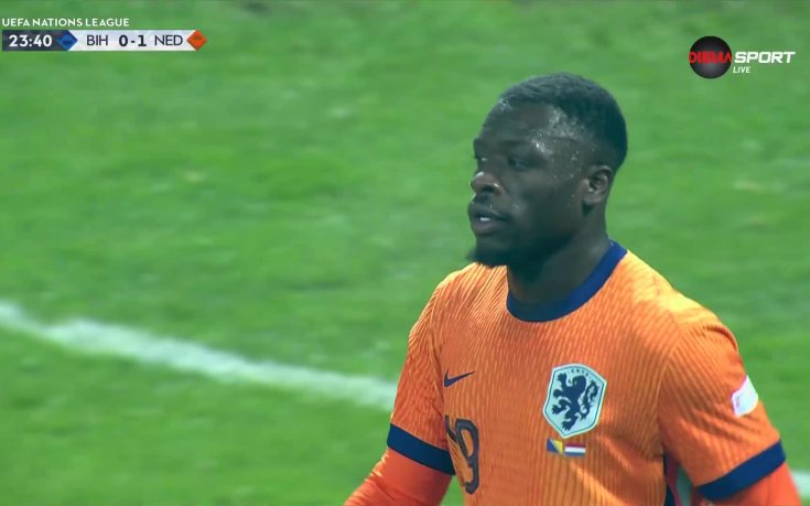 Броби отбеляза дебютния си гол за Нидерландия срещу Босна