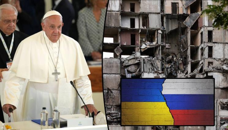 дд - Папата за войната в Украйна: “Позорно бедствие за човечеството“