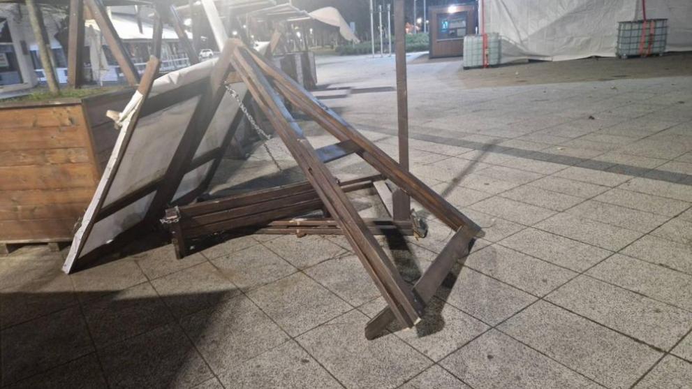 Подадени са десетки сигнали за паднали клони и дървета във