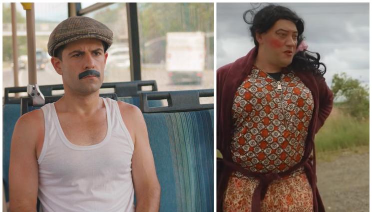 Иван - Черната пантера от Али Експрес - Бай Иван взе вуйчо си във филм