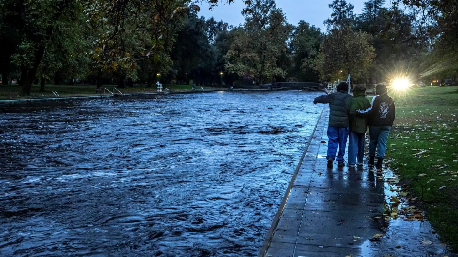 Проливни дъждове заляха Лос Анджелис тази седмица като част от
