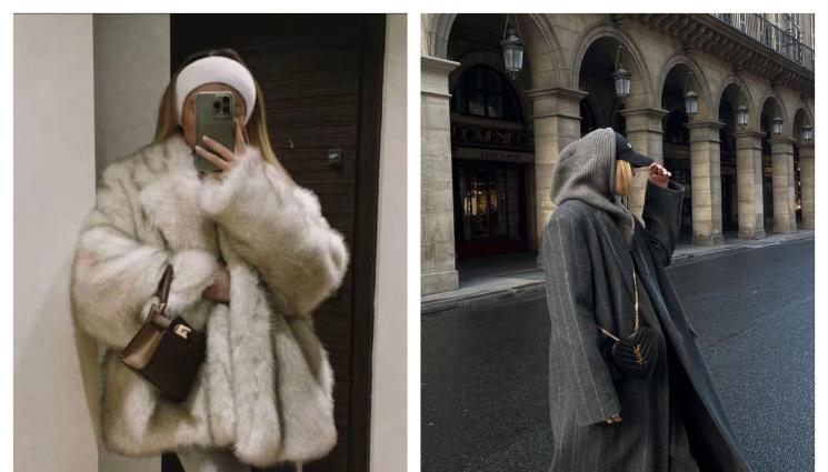 С - ЗИМНИ ТЕНДЕНЦИИ: Носим рошаво палто с дълъг косъм!