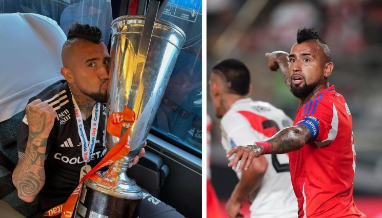 Артуро Видал - Видал награби жената за титлата (СНИМКА)