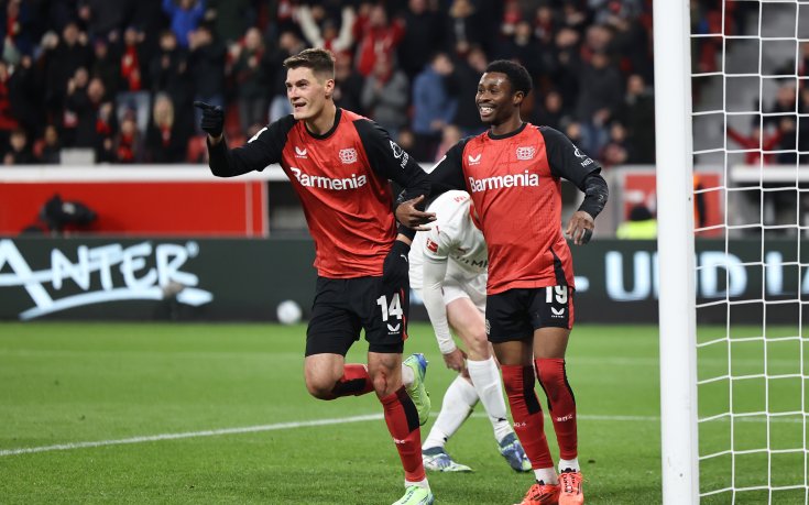 Байер Леверкузен удари Хайденхайм в мач със седем гола, Патрик Шик с хеттрик