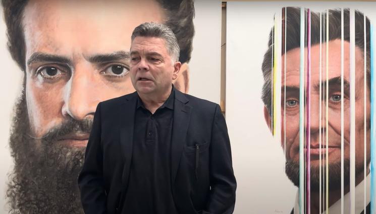 y - БГ художникът на  US президентите, създал е над 800 портрета за 23 години!