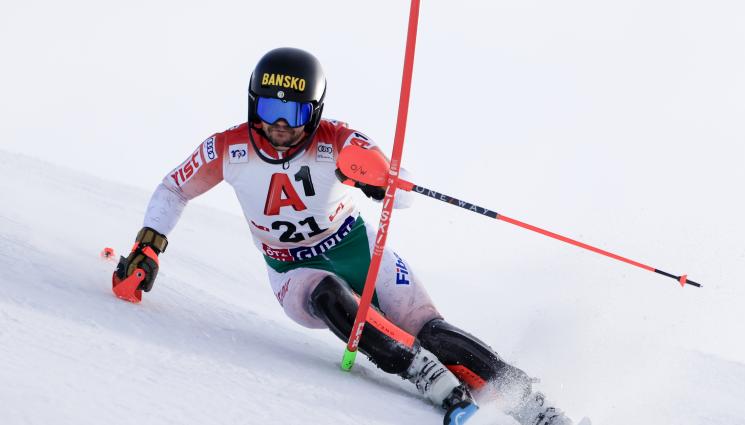Алберт Попов Гургъл - Грешка остави Алберт извън Топ 10 в слалома за Световната купа в Гургъл