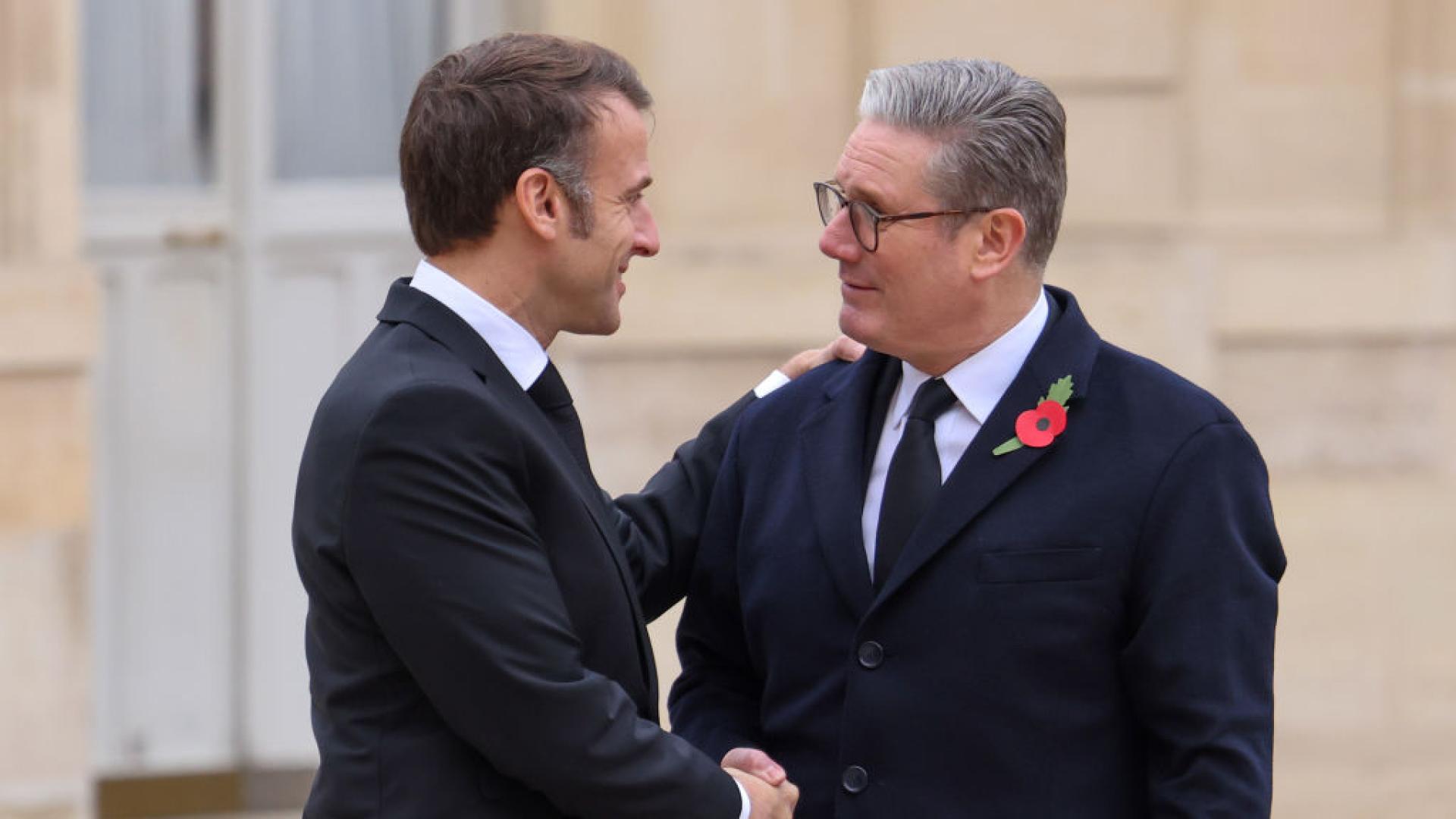 Кийр Стармър и Еманюел Макрон са изминали дълъг път в