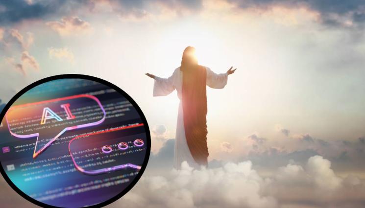 Исус - МОДЕРНИ ВРЕМЕНА: Църква замени свещениците с робот, той се обяви за Исус!