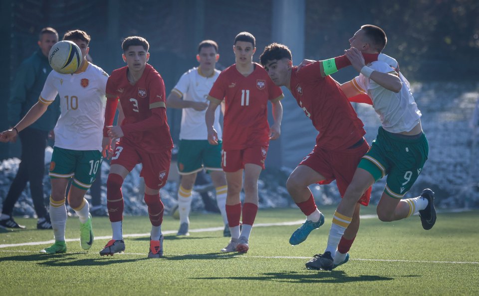 България u16 Сърбия u161