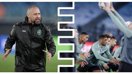 Лудогорец Йовичевич тренировка Рим