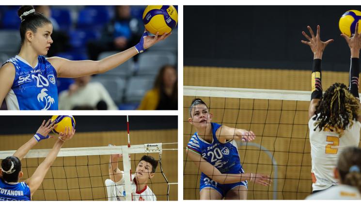 Левски Чалъндж къп волейбол Микаела Стоянова Рома - Фантастична Микаела Стоянова с 29 точки за Левски срещу Рома за „Чалъндж къп”