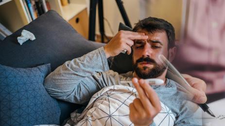 мъж температура завещание