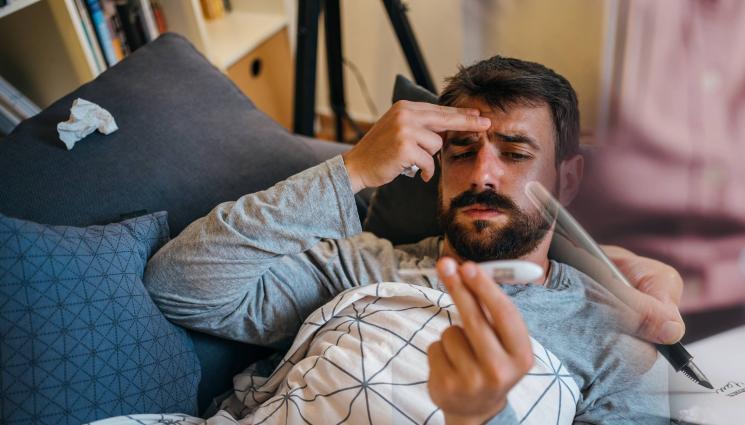 мъж температура завещание