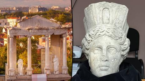 статуя богиня Филипопол Тюхе