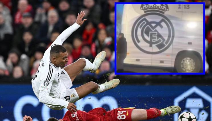 Реал Мадрид - Новият клубен автобус на Реал Мадрид катастрофира в Англия (ВИДЕО)