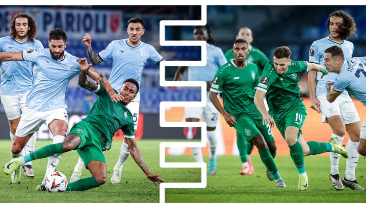 Лацио Лудогорец - Лудогорец спря полета на римските „орли“! (ГАЛЕРИЯ)