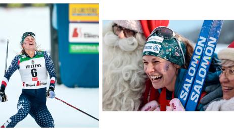 Джеси Дигинс САЩ ски бягане