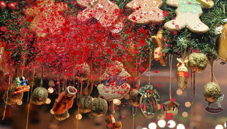 кръв коледа - НЕ СЕ РАЗМИНАХМЕ: Окървавихме си Новата година!