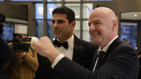 Президентът на ФИФА Джани Инфантино пристигна в София за галавечерта